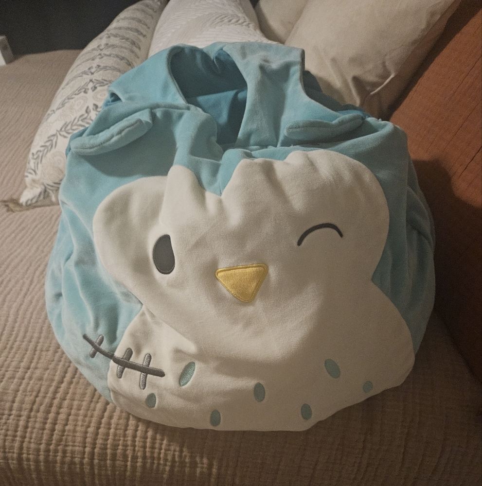 Squishmallows Winston Owl Halloween Costume One Size Blue Plush Kellytoy